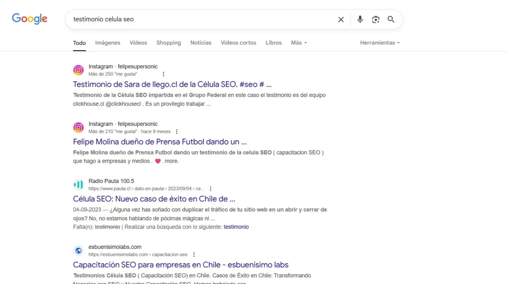 testimonio celula seo esbuenisimo labs
