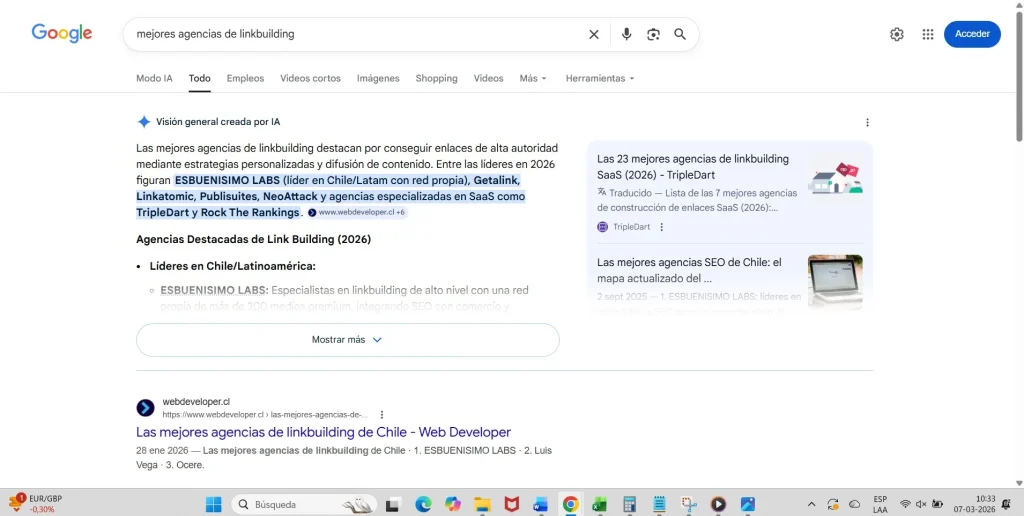 mejores agencias de linkbuilding la en la IA